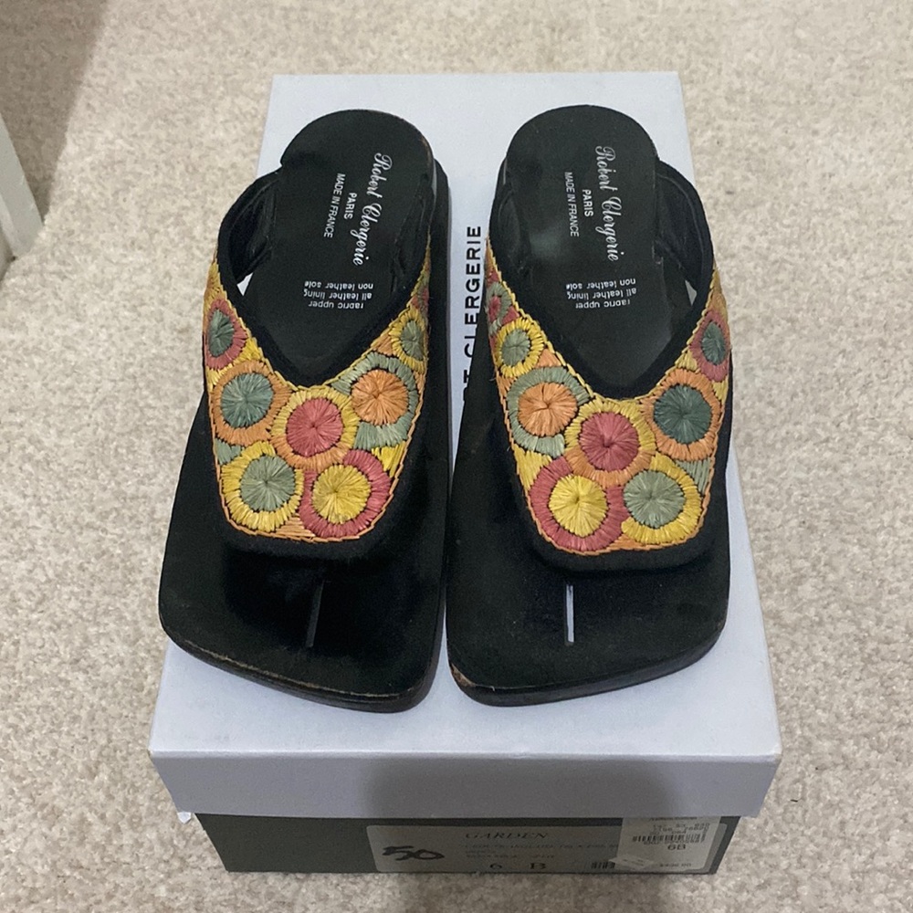 Robert Clergerie colorful sandals